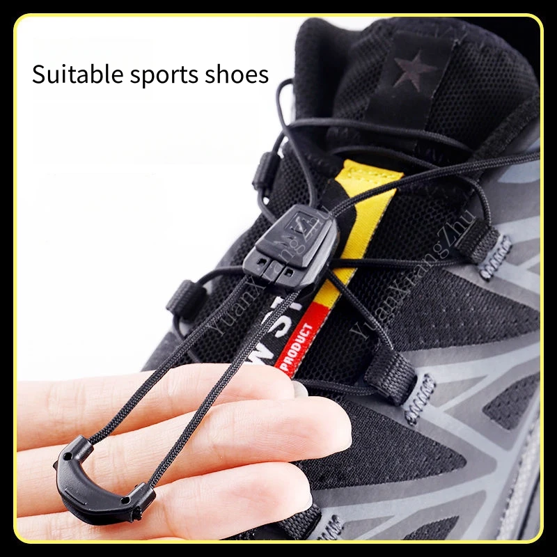 Sneaker Care Accessories - Koşu Spor Ayakkabıları için Bağcıksız Yuvarlak