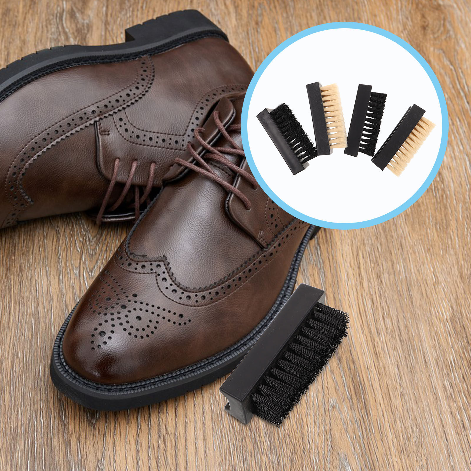 Sneaker Care For Suede - 4 Parça Ayakkabı Fırçası Temizleyici Seti