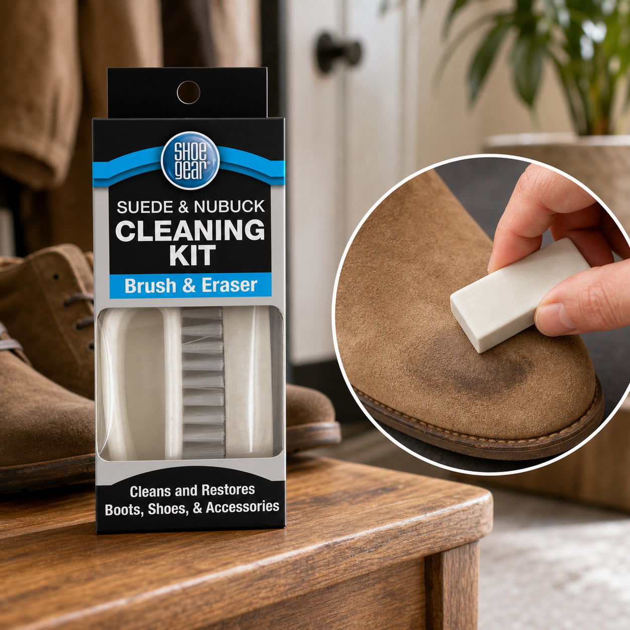 Sneaker Care For Suede - Süet ve Nubuk Ayakkabı Bakım Seti,
