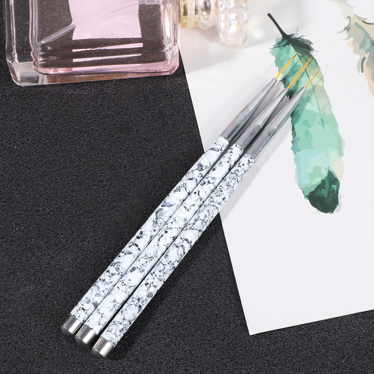 3 Parça Tırnak Sanatı Liner Fı - Brush Bristle Set incelemesi ve fiyatı