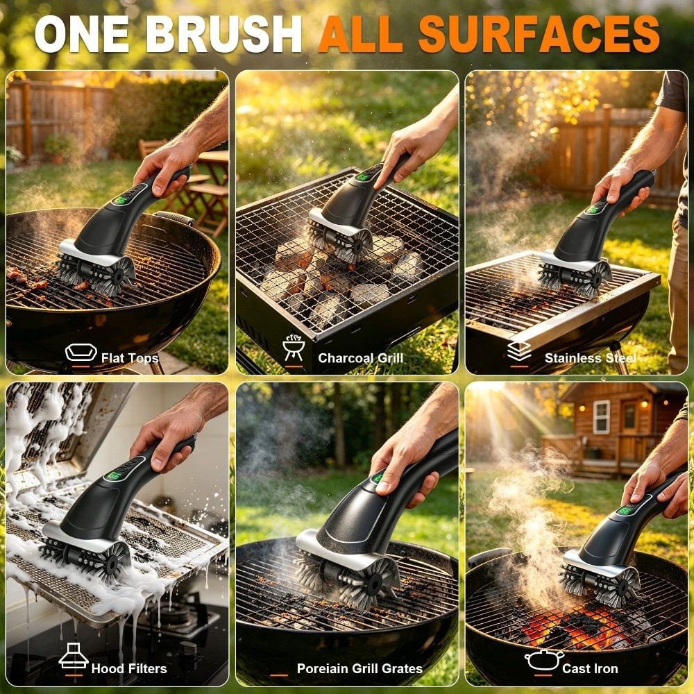 2 Hızlı Ayarlı Elektrikli Izga - Brush Bristle Set incelemesi ve fiyatı