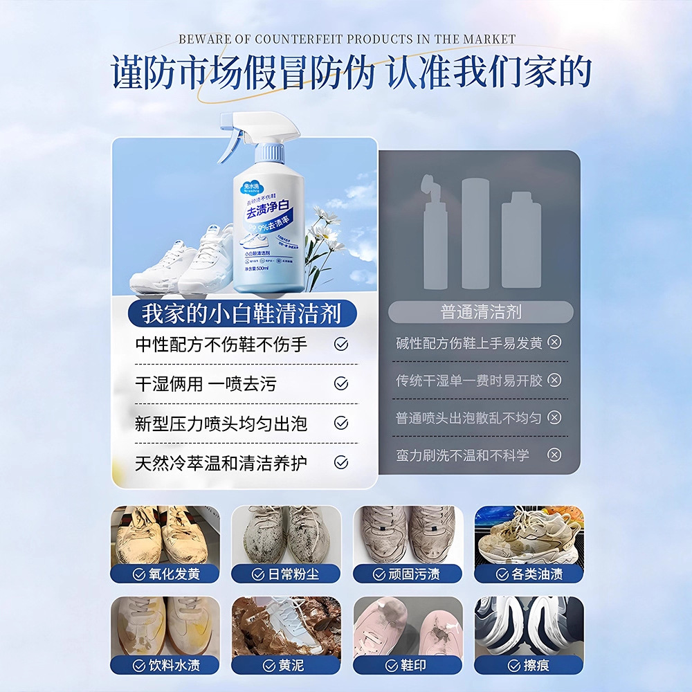 500ml beyaz ayakkabı temizleyi - Sneaker Care For Suede incelemesi ve fiyatı